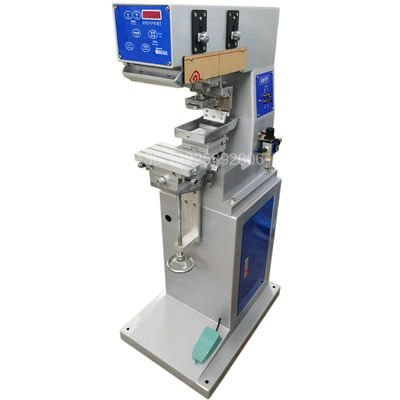 5bar pneumatische Machine van de Stootkussendruk 100x100mm Enige de Drukmachine van het Kleurenstootkussen